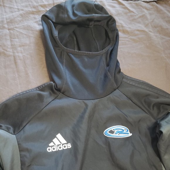 Adidas Long Sleeve Undershirt Climawarm Face Cover Size Large 100% Polyester - Picture 2 of 4